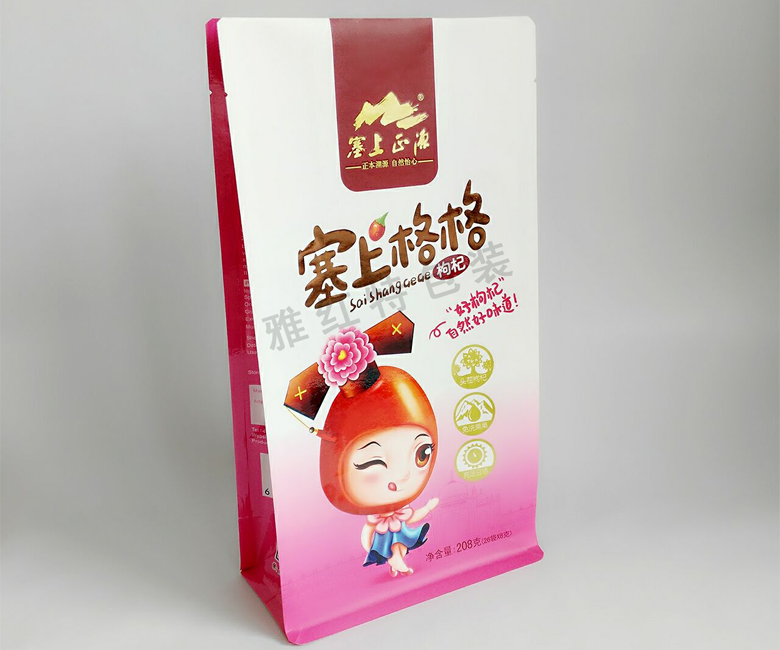 彩印八边封站立包装袋