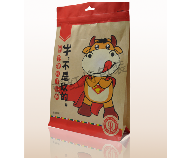 彩印八边封站立包装袋