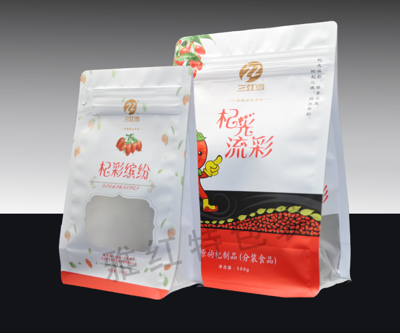 八边封自立包装袋
